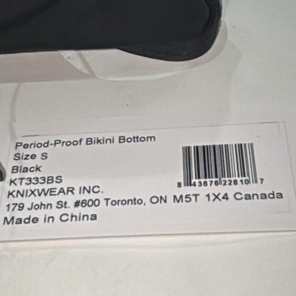 Kt by Knixwear Teen Period-Proof Swim Bikini Bottoms NWT - Picture 9 of 9